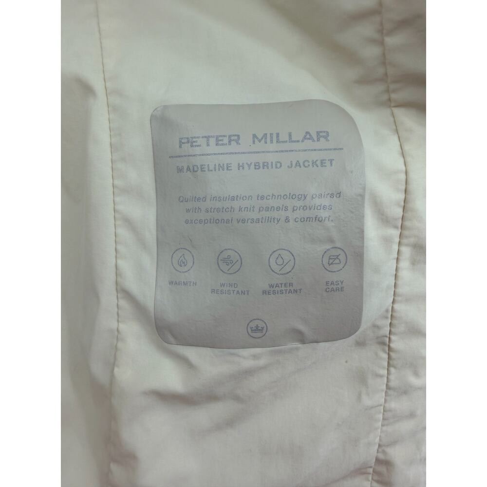 Peter Millar Hybrid Golf Jacket Allendale CC Quilted Small Water/Wind Resistant - Picture 9 of 13